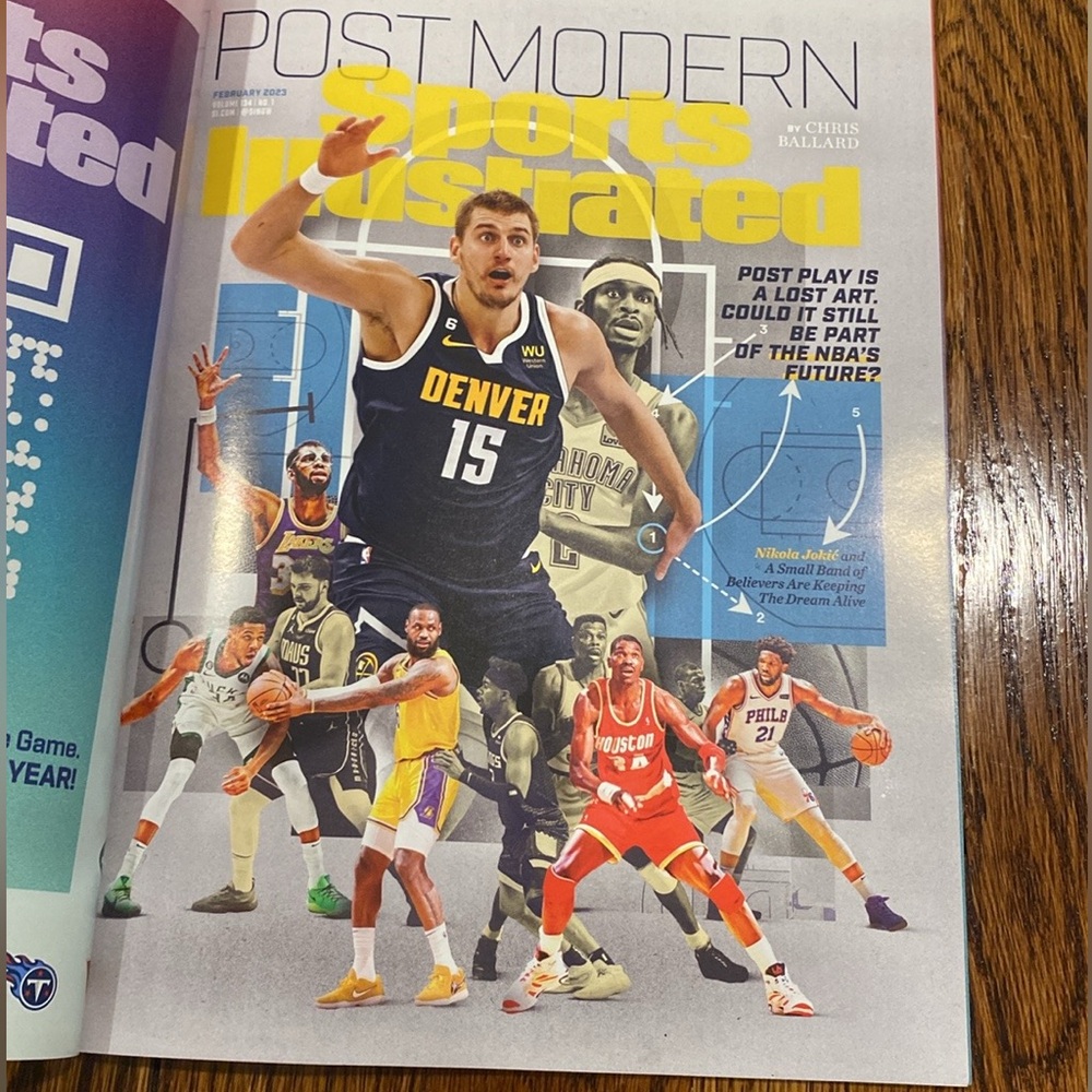 Sports Illustrated Magazine - February 2023 - Nikola Jokic - NBA Basketball - Picture 2 of 2